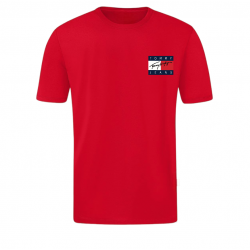 T-SHIRT 100% ΒΑΜΒΑΚΙ ΜΕ LOGO - ΚΟΚΚΙΝΟ- TOMMY JEANS EST ΜΕΓΑΛΟ